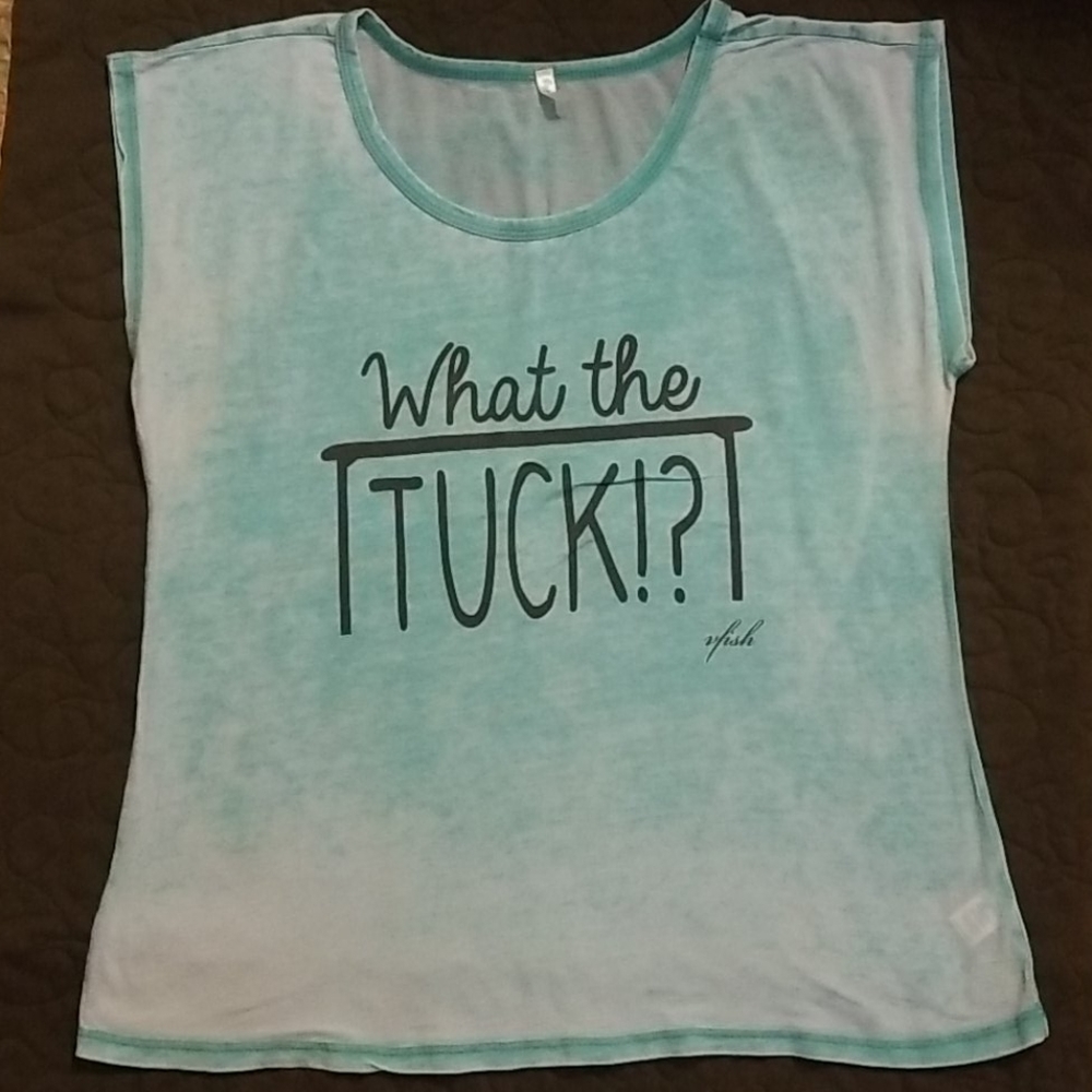 Beautiful turquoise barre tank